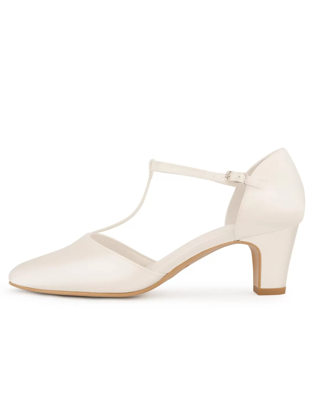 New TP Kjoler Avalia - Aura Heeled Sandal - White