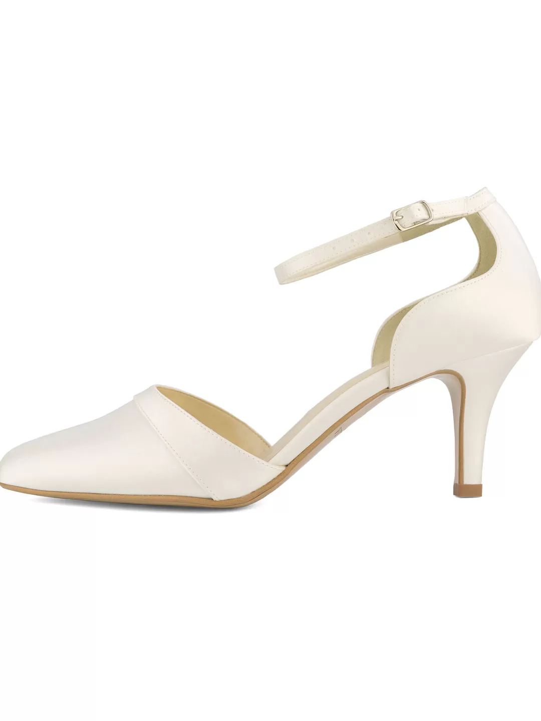 New TP Kjoler Avalia - Mira Heeled Sandal - White