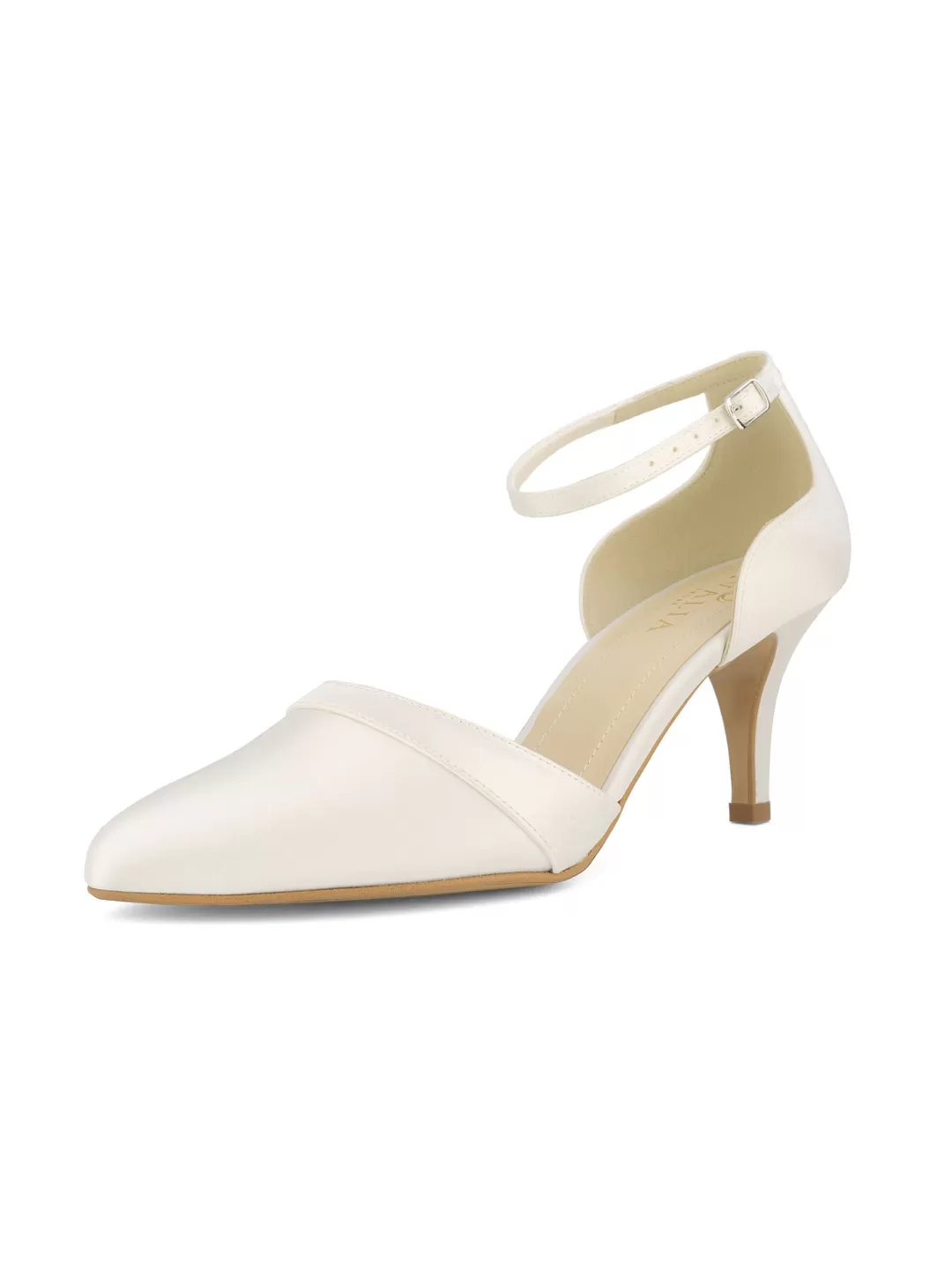 New TP Kjoler Avalia - Mira Heeled Sandal - White